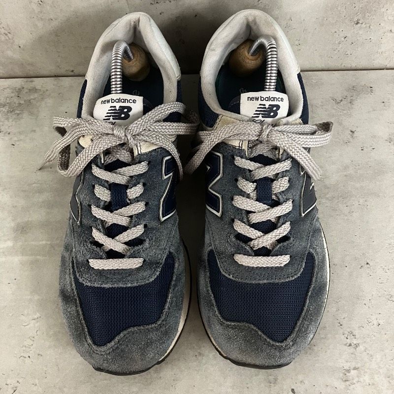 New Balance ニューバランス ML574EVN ネイビー 25.5cm スニーカー