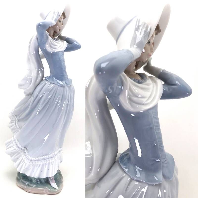 美品・箱付き】LLADRO リヤドロ／春のそよ風／4936／陶器／マルチ