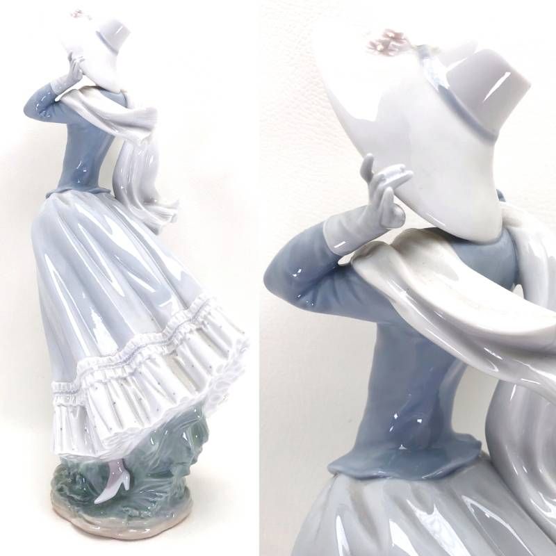 リヤドロ　春のそよ風　陶器製 美品・箱付き】LLADRO リヤドロ／春のそよ風／4936／陶器／マルチ