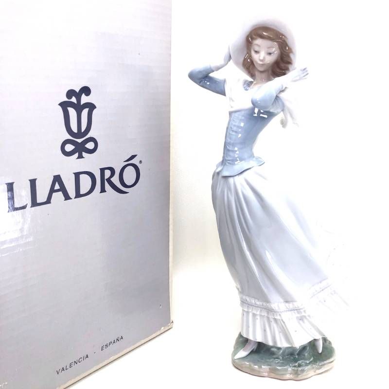 美品・箱付き】LLADRO リヤドロ／春のそよ風／4936／陶器／マルチ