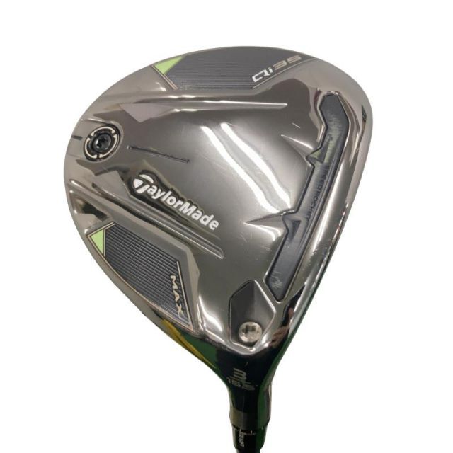 【中古】 テーラーメイド Qi35 MAX 3W フェアウェイウッド FW 純正特注シャフト (フレックスS) メンズ 男性用 右利き 右用 Cランク ゴルフクラブ