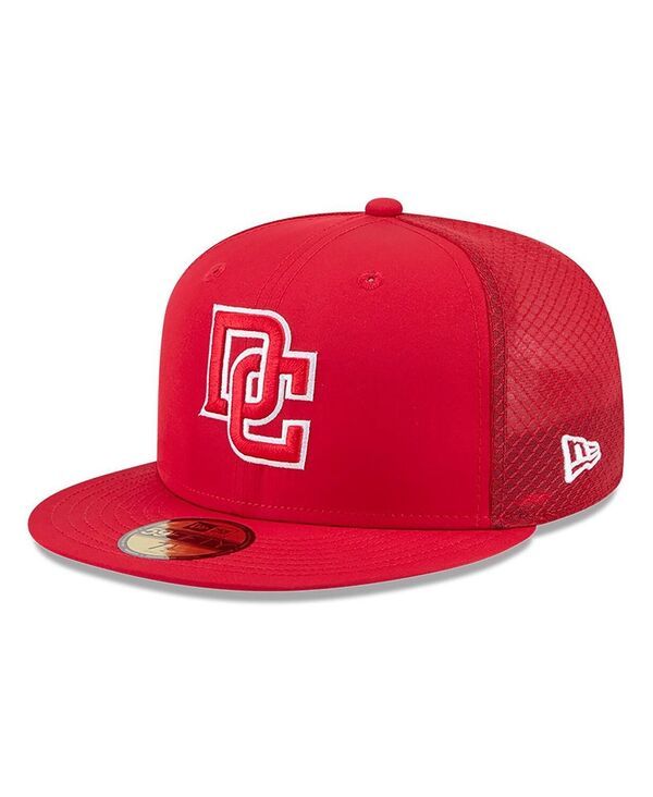 ニューエラ メンズ アクセサリー 帽子 New Era Mens Red Washingtonationals 2026 Batting Practice 59FIFTY Fitted Hat Red