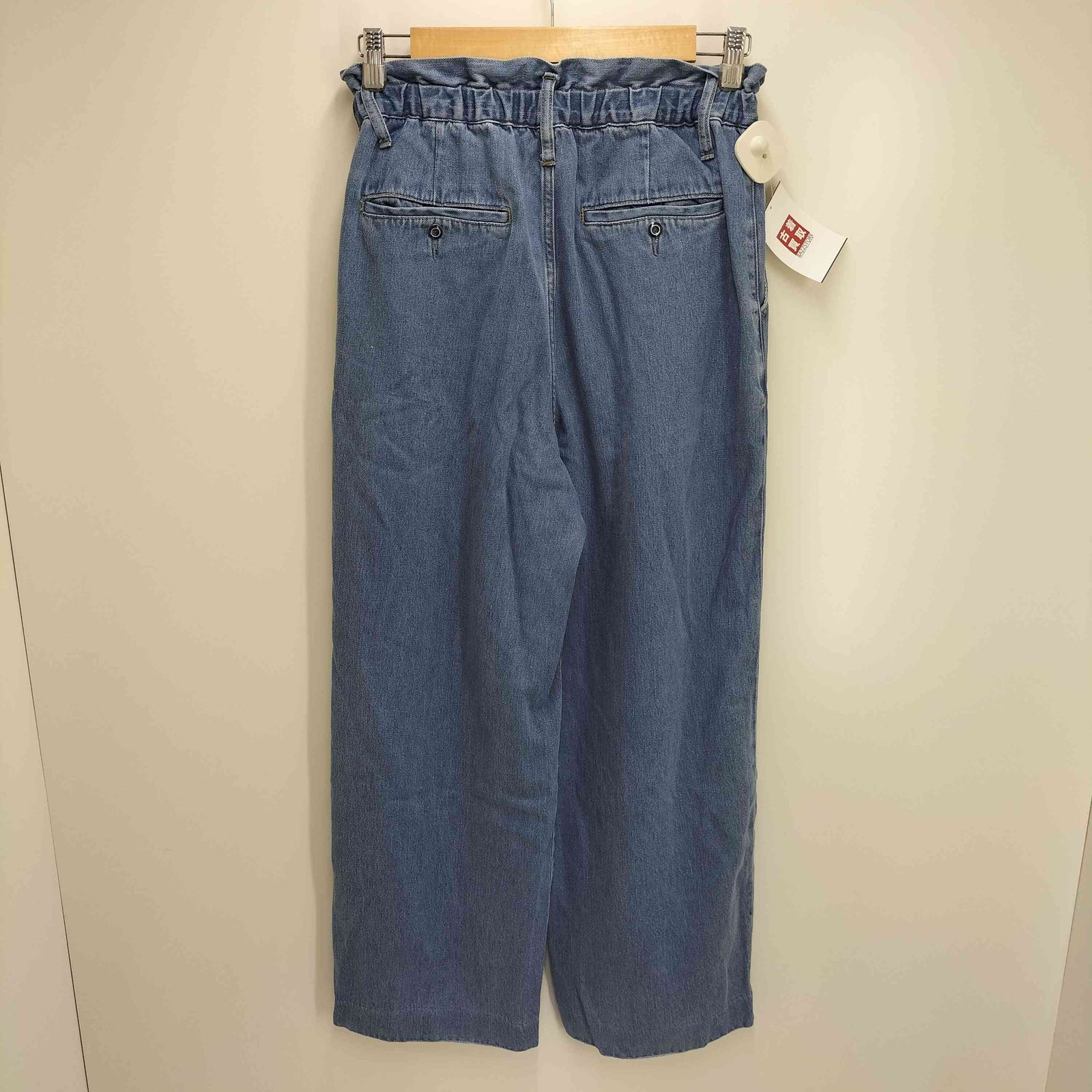 スローブイエナ SLOBE IENA 26SS LE DENIM DRAW WAIST バギーパンツ