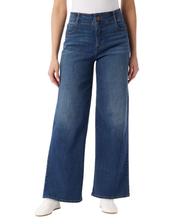 グロリアバンデービルト レディース ボトムス デニムパンツ ワイドレッグ Gloria Vanderbilt Womens Tummy Sculpt Wide Leg Nova Scotia