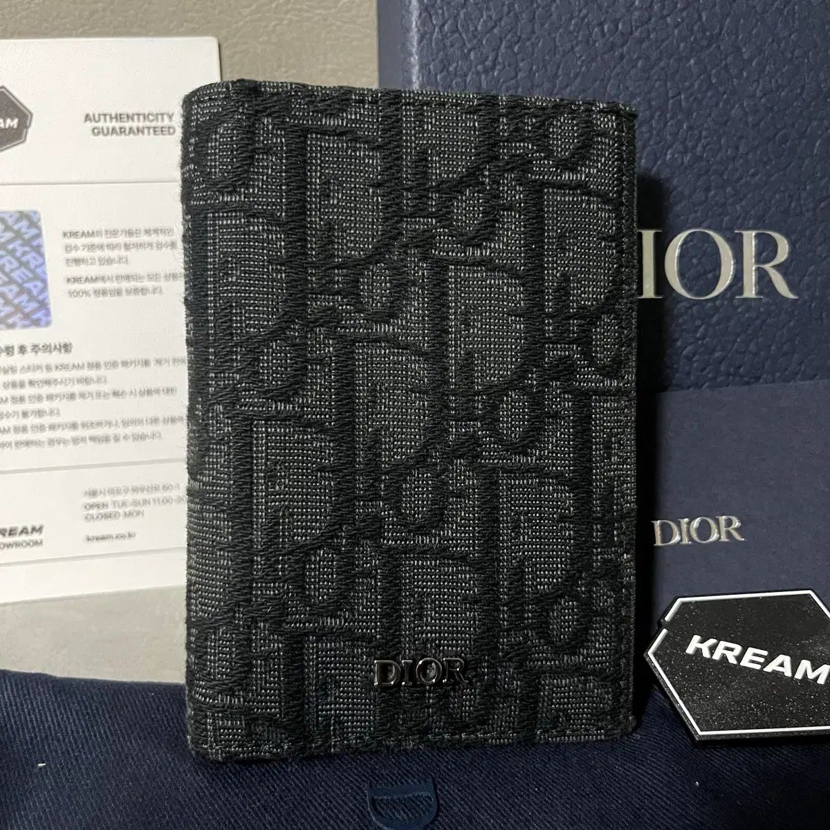 新品級 Dior オブリーク オーガナイザー カードウォレット