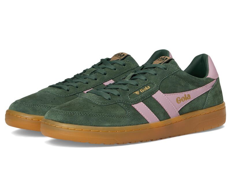 ゴラ レディース シューズ スニーカー スエード Gola Hawk Suede 86 Ever greenCandyGum