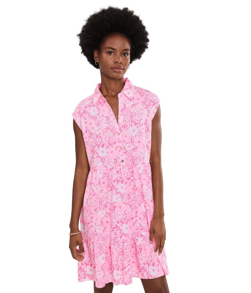 リリーピュリッツァー レディース トップス ワンピース Lilly Pulitzer Arley Dress Conch Shell Pink Burst Of Joy ピンク