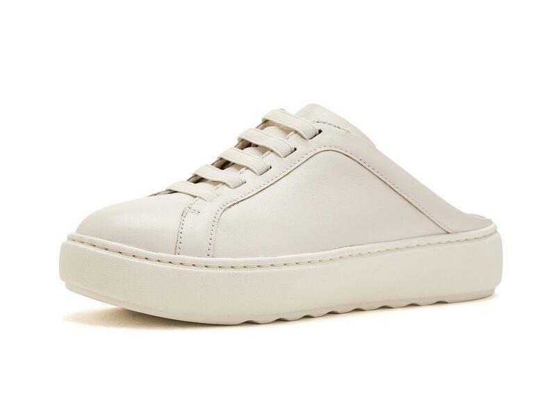 ジョンストンアンドマーフィー レディース シューズ スニーカー Johnston Murphy Cammie Mule White ホワイト