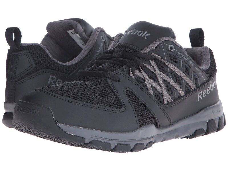 リーボック メンズ シューズ スニーカー Reebok Work Sublite Work Softoe Black ブラック