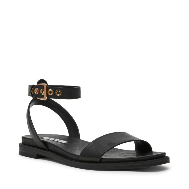 スティーブ マデン レディース シューズ スニーカー Steve Madden Dandi Black Leather ブラック 16,485円