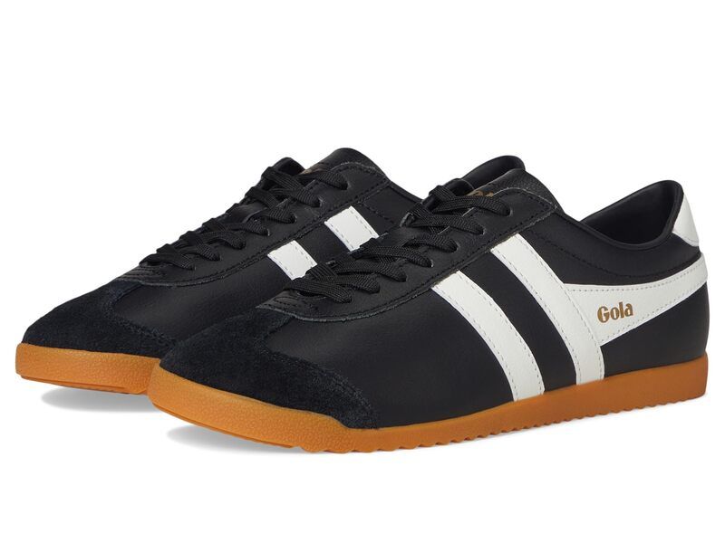 ゴラ レディース シューズ スニーカー レザー Gola Bullet Leather BlackWhiteGum ホワイト