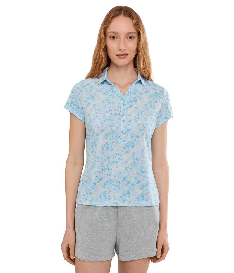 ジャイミーサドック レディース トップス シャツ プリント Jamie Sadock Wildflower Printop Blue ブルー
