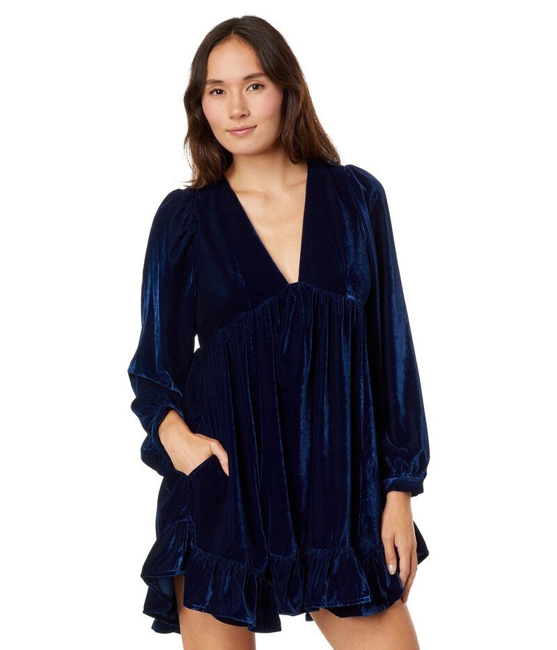 フリーピープル レディース トップス ワンピース ミニ ベルベット Free Peoplestella Velvet Mini Oceana 22,176円
