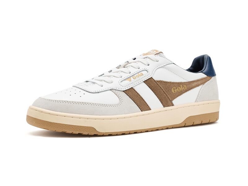 ゴラ メンズ アウター コート Gola Hawk WhiteTobaccoNavy ホワイト