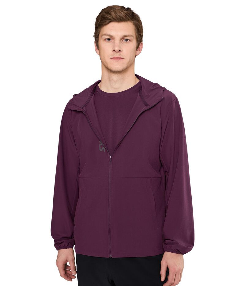 ブルックス メンズ アウター コート ジャケット Brooks Mens Canopy Jacket Burgundy バーガンディ
