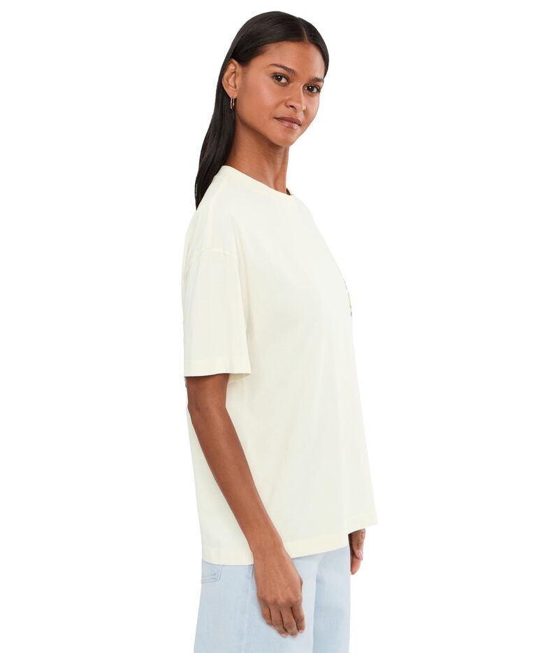 オールセインツ レディース トップス シャツ AllSaintsun City Etta Teegret White ホワイト