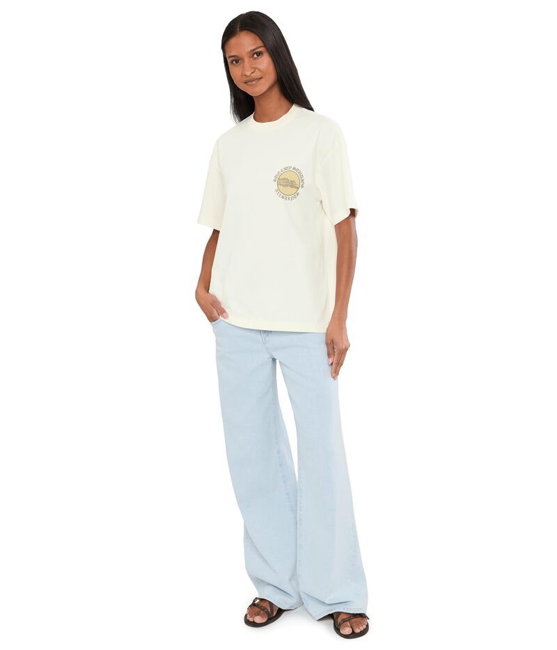 オールセインツ レディース トップス シャツ AllSaintsun City Etta Teegret White ホワイト