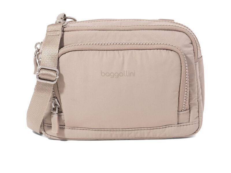 バッガリーニ レディース バッグ Baggallini Trifecta RFID Wallet Crossbody Moonrock Puff