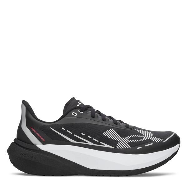 アンダーアーマー メンズ シューズ スニーカー Under Armour UA Velociti Distance Black White ホワイト