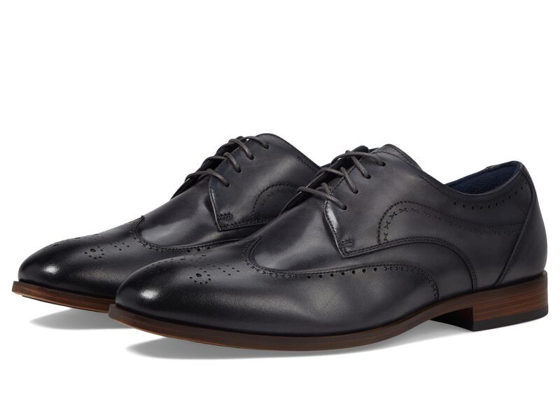 ステイシーアダムス メンズ シューズ オックスフォード ウィングチップ レース Stacy Adams Brayden Wingtip Lace Up Gray グレー