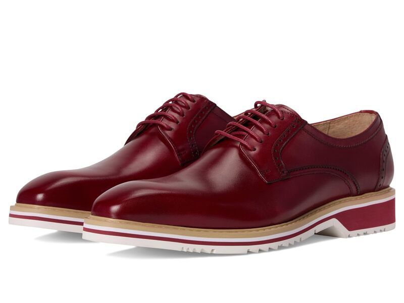 ステイシーアダムス メンズ シューズ オックスフォード レース Stacy Adams Barringer LaceUp Red レッド