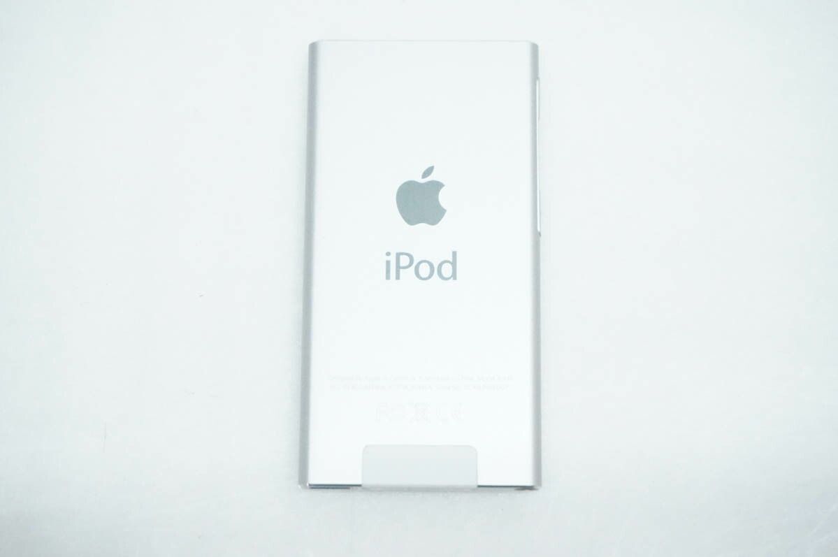 中古】Appleアップル 第7世代 iPod nano 16GB シルバー MD480ZP - メルカリ