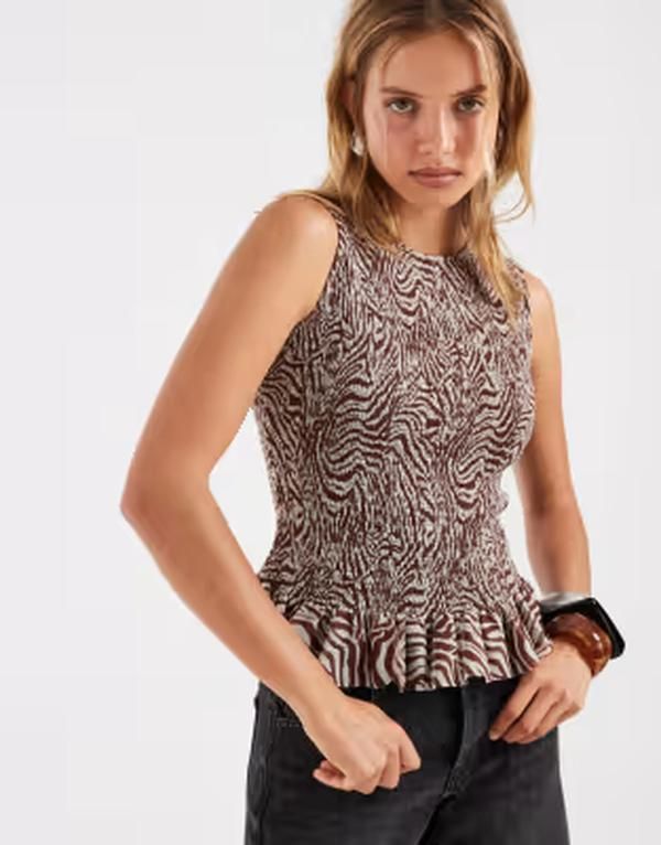 ハウスオブサニー レディース トップス シャツ メッシュ House of Sunny zebra mesh top Multi マルチカラー