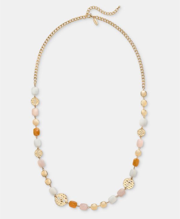 スタイルアンドコー レディース アクセサリー ネックレス・チョーカー・ペンダントトップ レース Style Co GoldTone 36 Beaded Strand Necklace Multi マル