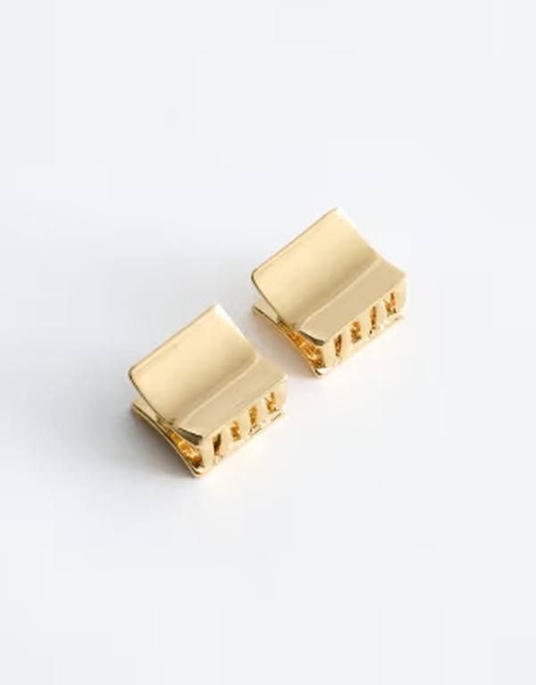 アンドアザーストーリーズ レディース アクセサリー Other Stories 2pack metal claw clips GOLD ゴールド