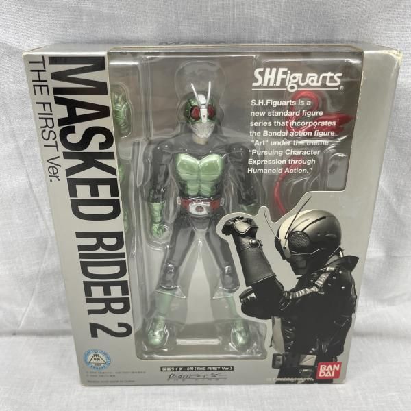 【未開封】仮面ライダー 2号 THE FIRST フィギュア 中古】未開封・箱傷ﾐ)S.H.Figuarts 仮面ライダー2号 THE FIRST Ver.[91