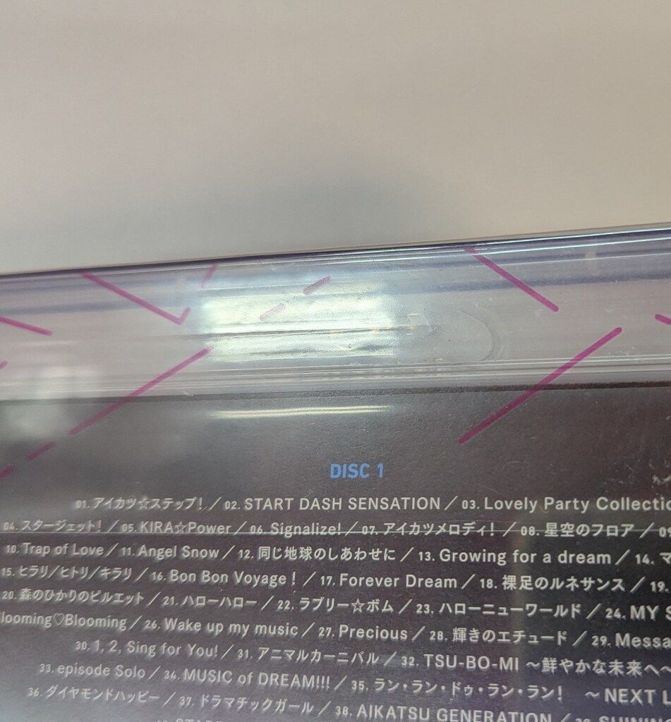 ライブBlu-ray ※ディスク未開封）アイカツ!ミュージックフェスタ for
