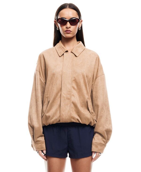 ライオネス レディース アウター ジャケット・ブルゾン Lioness Womens Kenny Long Sleeve Bomber Jacket Chocolate チョコレート