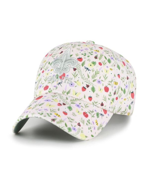 47 ブランド レディース アクセサリー 帽子 47 Brand Womens Light Pink New Orleansaints Posey Clean Up Adjustable Hat Li