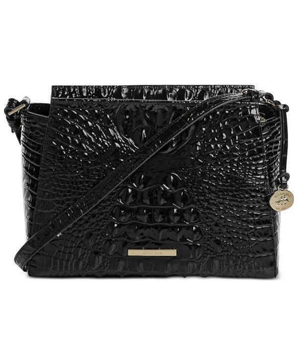 ブランミン レディース バッグ レザー Brahmin Hillary Smalleather Crossbody Bag Black Melbourne ブラック