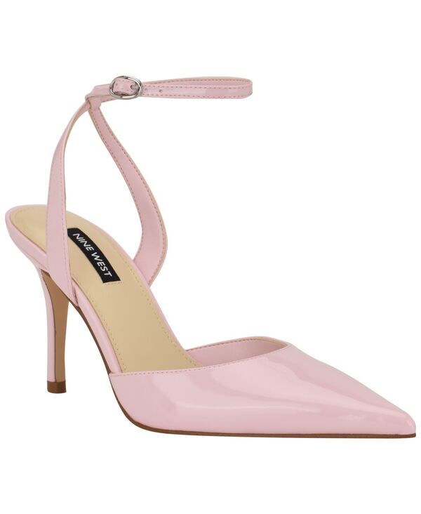 ナインウェスト レディース シューズ パンプス アンクル Nine West Womens Granankle Strap Stiletto Pumps Pale Pink Patent ピンク