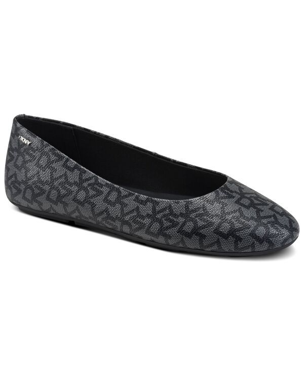 ダナ キャラン ニューヨーク レディース シューズ パンプス DKNY Womens Moonira Round Toe Ballet Flats Black ブラック