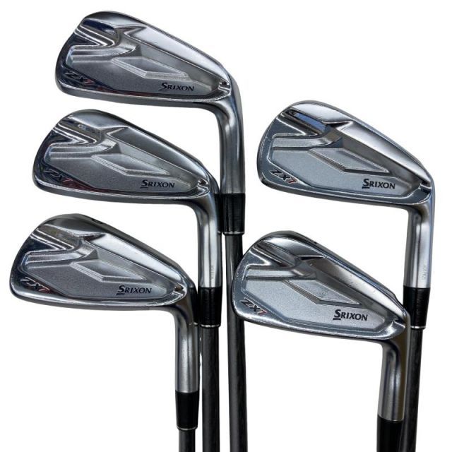 中古】 ダンロップ SRIXON ZX7 6S アイアンセット IR 純正特注シャフト