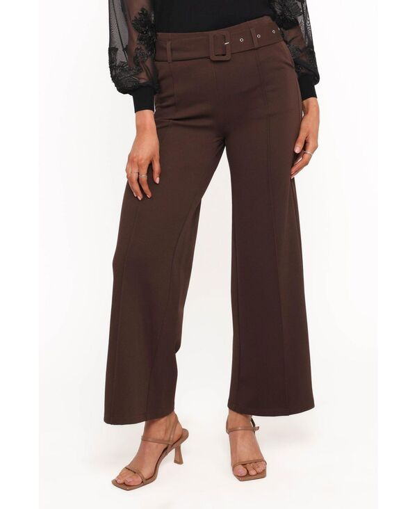 Petal and Pup レディース ボトムス カジュアルパンツ Petal and Pup Womens Benton Belted Pant Brown ブラウン