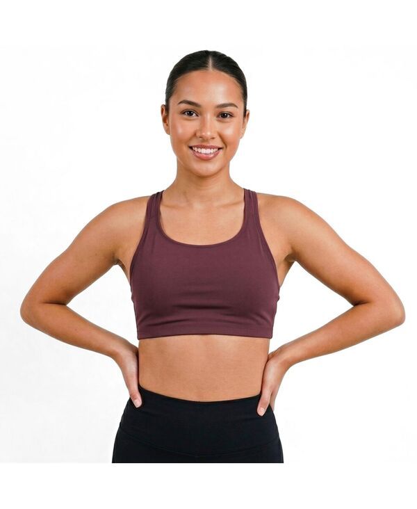 カリプサ レディース 水着 トップのみ Calypsa Womens Racerback Swim Bra with Removable Cups Purple haze パープル
