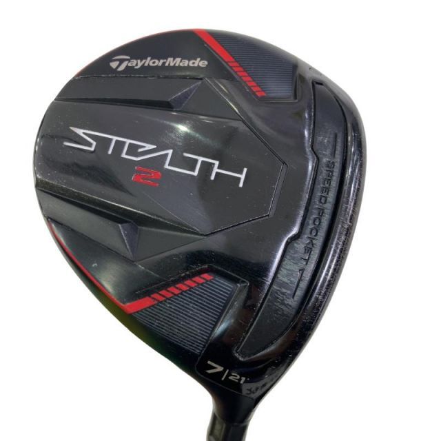 【中古】 テーラーメイド STEALTH2 7W フェアウェイウッド FW TENSEI RED TM50(STEALTH FW) (フレックスSR) メンズ 男性用 右利き 右用 Cランク ゴルフクラブ