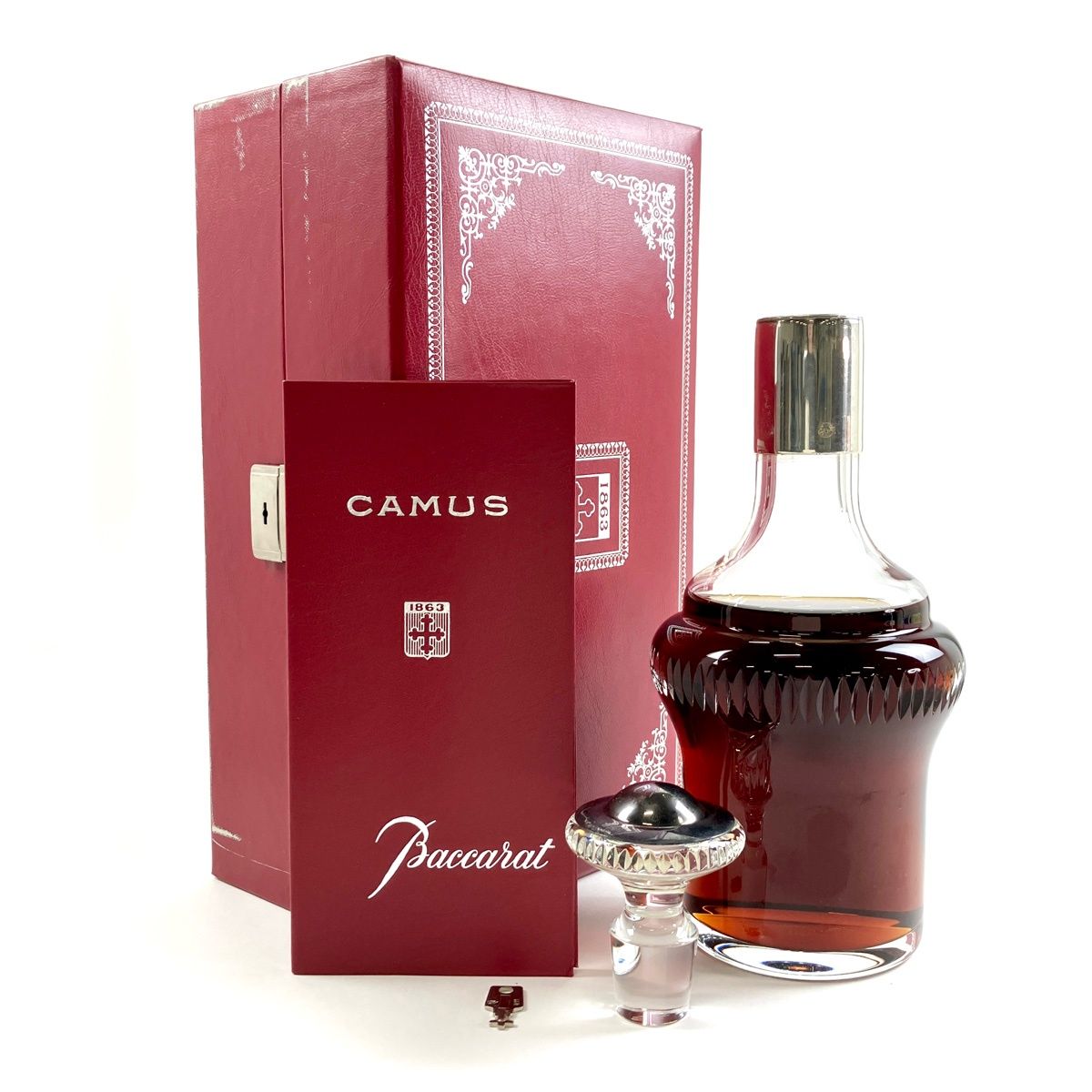 カミュ CAMUS シルバー トップ バカラボトル 700ml ブランデー
