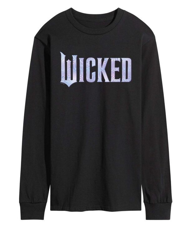 エアウェーブス メンズ トップス Tシャツ プリント ロゴ 長袖 グラフィック AIRWAVES Mens Wicked Part 2 Sparkle Logo Graphic Printed Lon