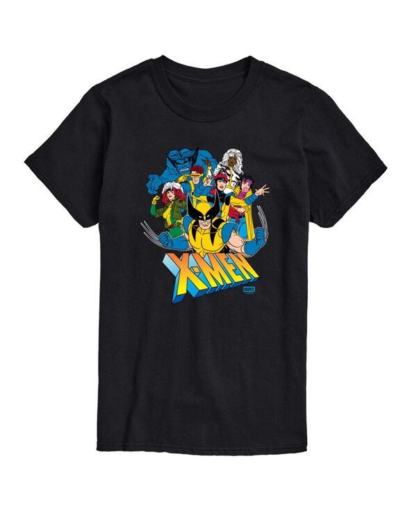 エアウェーブス メンズ トップス Tシャツ 半袖 ロゴ グラフィック AIRWAVES Mens XMen Group Logo ShortSleeve Graphic TShirt Black ブラ