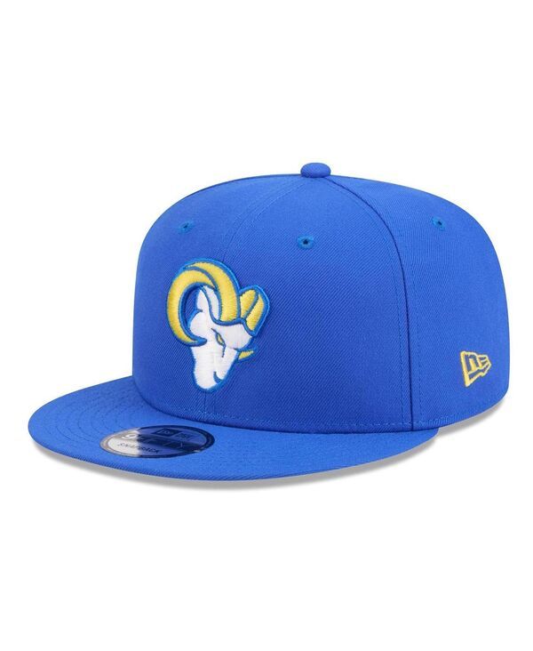 ニューエラ メンズ アクセサリー 帽子 New Era Mens Royalos Angeles Rams 9FIFTY Snapback Hat Royal
