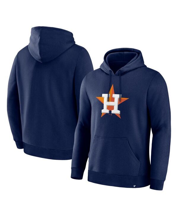 ファナティクス メンズ アウター パーカー・スウェット ロゴ Fanatics Mens Navy Houston Astros Primary Logo Legacy Hoodie Navy ネイビ