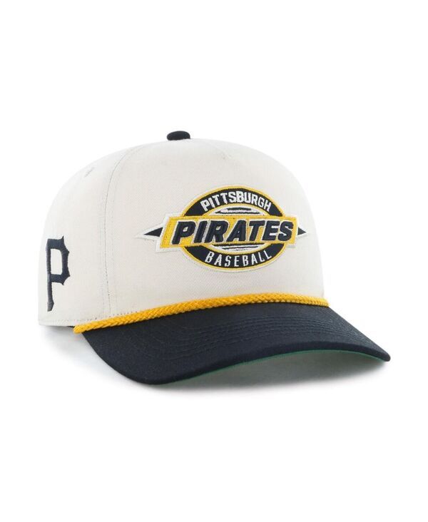 47 ブランド メンズ アクセサリー 帽子 47 Brand Mens Natural Pittsburgh Pirates Frame Out Hitch Adjustable Hat Natura