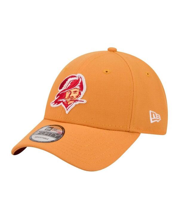 ニューエラ メンズ アクセサリー 帽子 New Era Mens Orange Tampa Bay Buccaneers Core Team 9FORTY Adjustable Hat Orange
