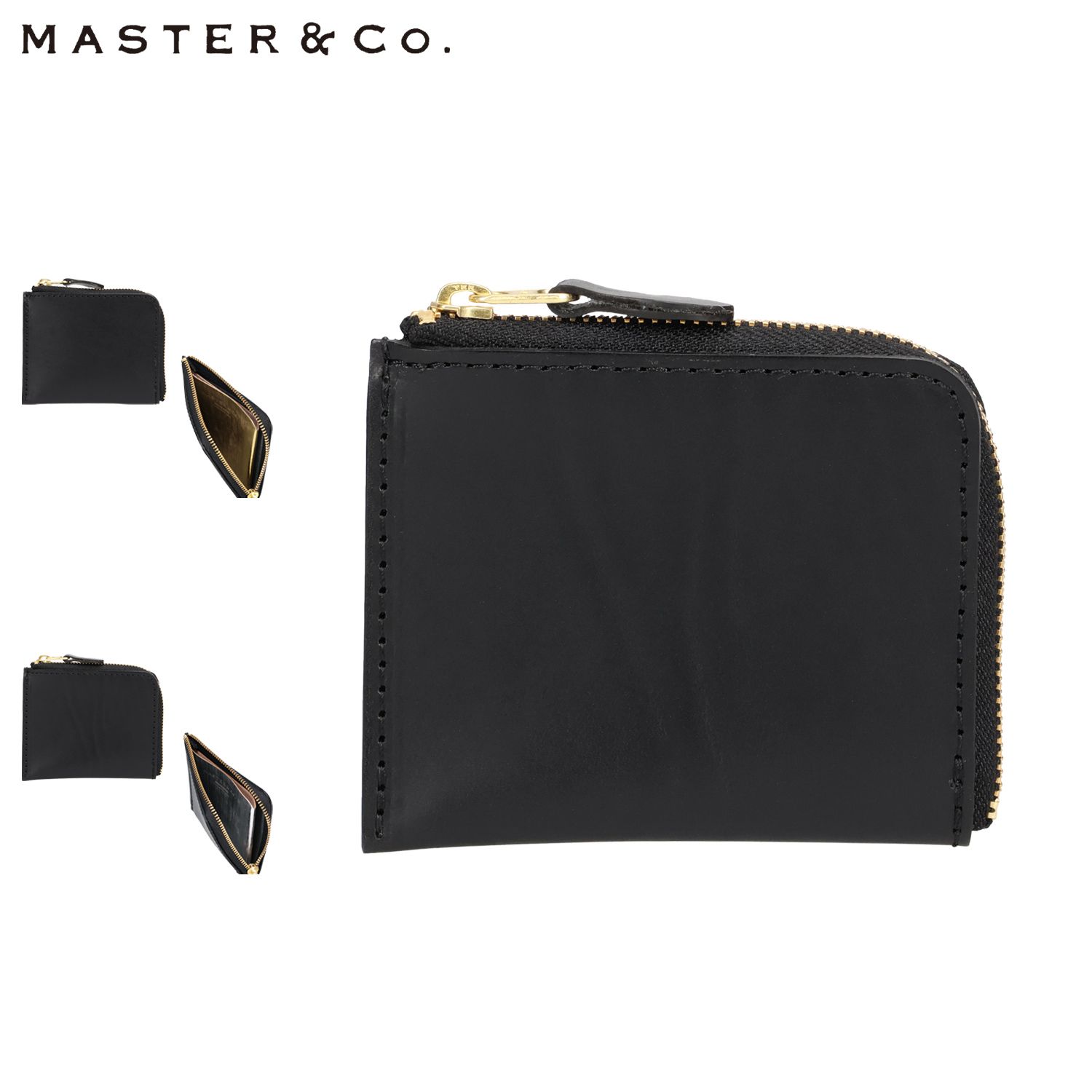 MASTER&Co. マスターアンドコー 財布 ミニ 小銭入れ コインケース メンズ レディース 本革 コンパクト 日本製 MC1549