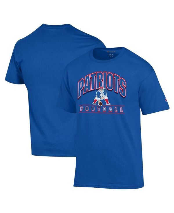 チャンピオン メンズ トップス Tシャツ ジャージー Champion Mens Royal New England Patriots Jersey TShirt Royal