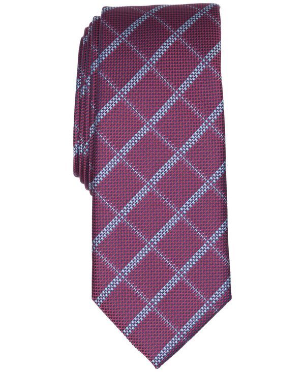 アルファニ メンズ アクセサリー ネクタイ Alfani Mens Archer Plaid Tie Red レッド
